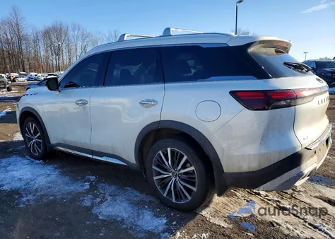 2022 Infiniti Qx60 Sensory z USA, uszkodzony, nr VIN 5N1DL1GS2NC338152